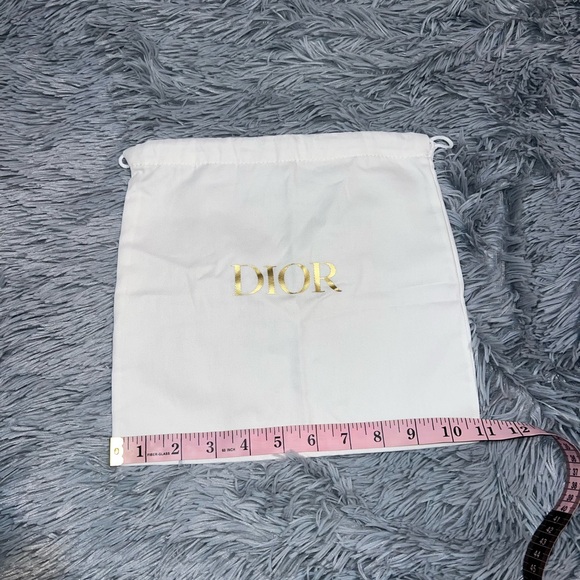 2 Authentic Small Dior Dust Bag 10x11 - Picture 5 of 6